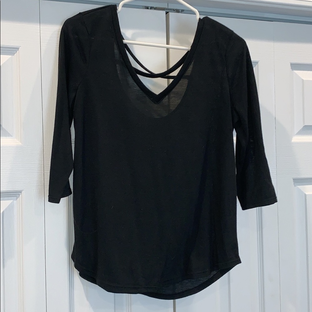 American Eagle classy black top